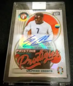 ニョント　リーズ　直筆　サイン　オート　auto　サッカー　スポーツ　インテル