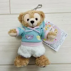 ダッフィー　ぬいぐるみバッジ　カムファインドスプリング