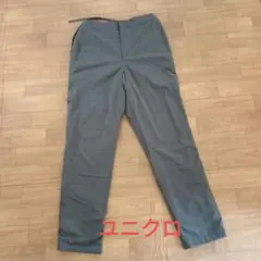 ユニクロレディースパンツ　裏フリース付き