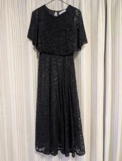 S LACE LADIES ブラックレースドレス