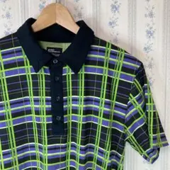 【近未来】  グラニフ サイバー ポロシャツ CYBERPUNK  サブカル