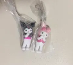 マイメロディ＆クロミ サンリオ ミニチュアチャーム ライブキャラクター