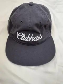 //美品// Clubhaus キャップ ブラック 6P CAP CLUBHAUS 2025 | ohno | Manhattan Portage BLACK LABEL