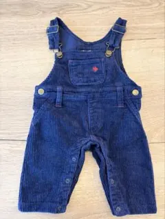 POLO Baby ネイビー コーデュロイ オーバーオール　70