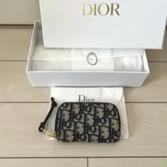 Christian Dior オブリーク　キーケース　コインケース　ミニ財布