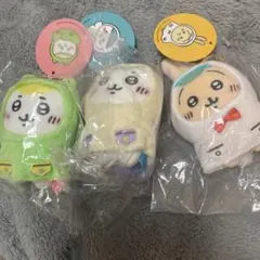 ちいかわ　雨の日ぷちミニマスコット　ちいかわ・ハチワレ・うさぎ　３点セット