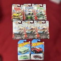 ミニカーセット Hot Wheels 8種