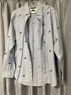 TOMMY HILFIGER 刺繍入り長袖シャツ New York Fitのサムネイル