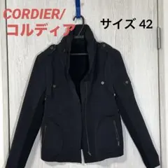 【日本製上質】CORDIER コルディア WORLD 高級ジャケット 42 黒
