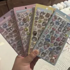 イオン限定　ボンボンドロップシール4枚セット