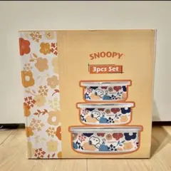 スヌーピー 食器　ホーローボールのサムネイル