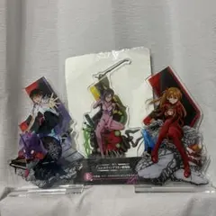 エヴァンゲリオン　一番くじ　碇シンジ　アスカ　マリ　ビジュアルアクリルスタンド