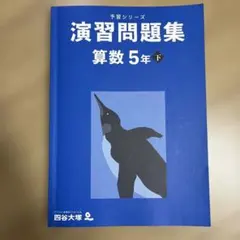 予習シリーズ 演習問題集 算数 5年 下