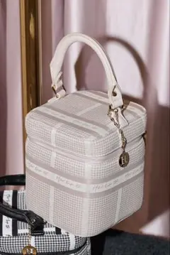 HLT Jacquard Vanity Bag