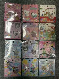 ぬ*ま様 おはじきシールフレーク 12枚セット