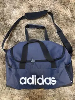 adidas ボストンバッグ ネイビー　サッカー