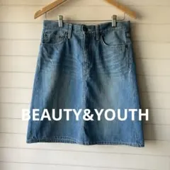 BEAUTY&YOUTH デニムスカート M #5003