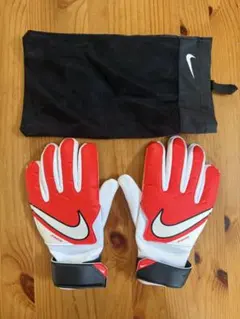 NIKE JR MATCH キーパーグローブ 収納袋付き