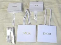 Dior ホワイト紙袋 4枚セット