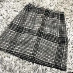 RESEXXY 台形スカート 千鳥格子風デザイン サンプル品