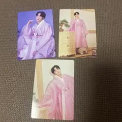 BTS Jin 韓服 トレーディングカード 3枚セット