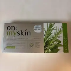 【新品未開封】on: myskin オンマイスキン 顔用 ハーブピーリング1箱