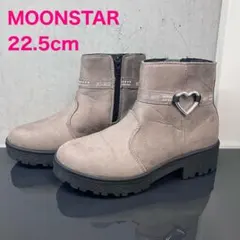 MOONSTAR ニーモ ブーツ 22.5 NM J091 4cmヒール ハートのサムネイル