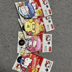 ハローキティ 缶バッジ 4個セット