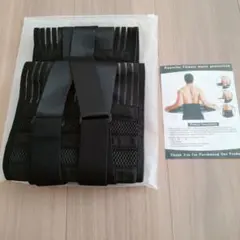 腰サポーター コルセット 腰用ベルト メッシュ 背筋補正 強力サポート 固定