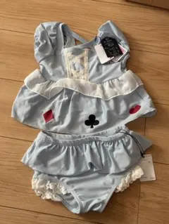 cottoli 不思議の国のアリス セパレート水着 110