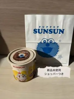 パペットスンスン　ミニペンキ缶　バレンタイン2026