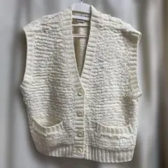 niko and ... アイボリー ニットベスト F