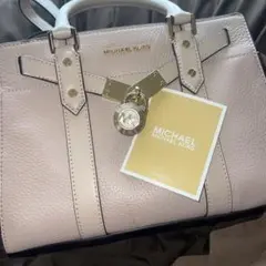 MICHAEL KORS ピンクベージュ 2wayショルダーバッグ ハンドバッグ