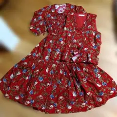 【☆ナミダヒメ☆】PINKHOUSE ワンピース ロング いちご柄 ジャム ☆ナミダヒメ☆様専用】PINKHOUSE ワンピース ロング いちご柄 ジャム