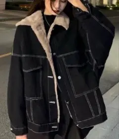 DIAVELボアジャケット