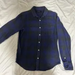 SHIPS JET BLUEチェックシャツ M