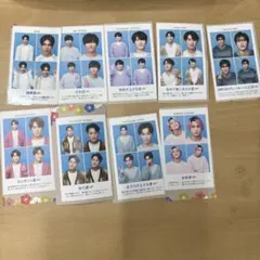 TVガイド SnowMan 証明写真 まとめ売り