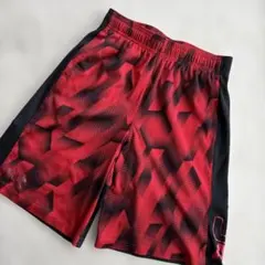 Under Armour バスケットボールパンツ レッド/ブラックサイズYLG