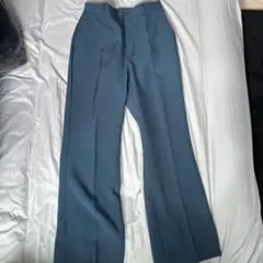 ブルーワイドパンツ