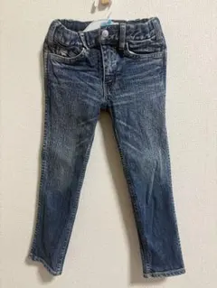 デニムダンガリー　デニム　スキニー　120cm