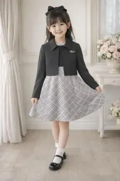 ヒロミチナカノ 130 ボレロ付ワンピース セット 卒園式 発表会 結婚式