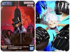 ワンピース ワールドコレクタブルフィギュア SPECIAL サボ ルフィ 2点