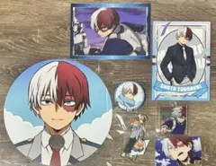 轟焦凍 缶バッジ トレカ アクスタ ポストカード グッズ