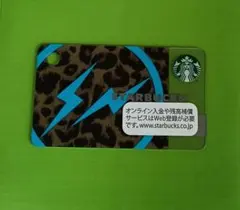 スターバックスカードレオパード　藤岡ヒロシ