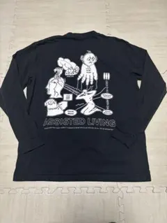 BRAIN DEAD 長袖カットソー ブラック