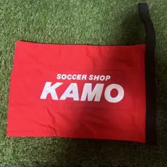 新品 KAMO カモ サッカー スパイクシューズケース 赤