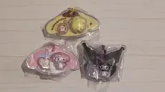 サンリオ　パッケージチャーム　マイメロ　クロミ　プリン　3個セット