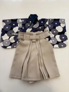 【美品】tsukihana 花柄 70cm-80cm 着物　袴