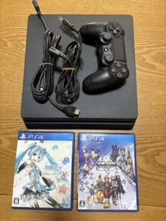 PlayStation 4 本体 コントローラー ゲーム2本付き