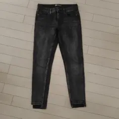 ZARA ブラック スキニーデニム 34
